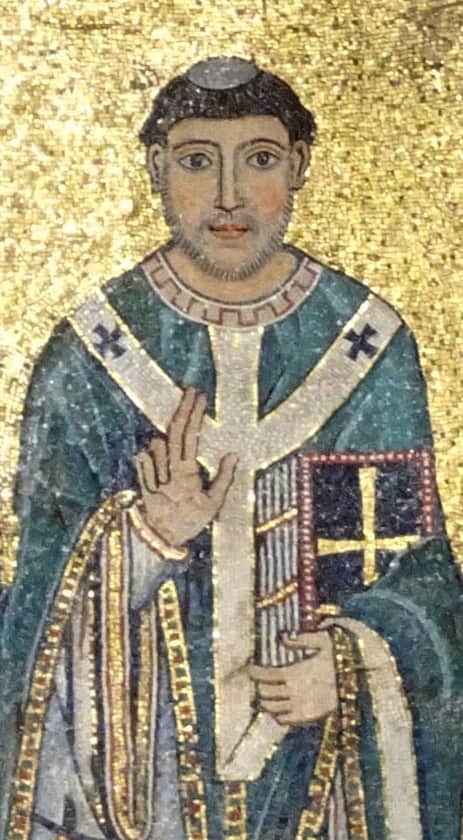 Pope Saint Julius I in Santa Maria in Trastevere