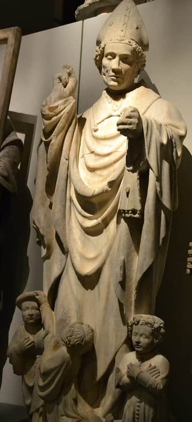 Saint Babylas of Antioch with the three child martyrs