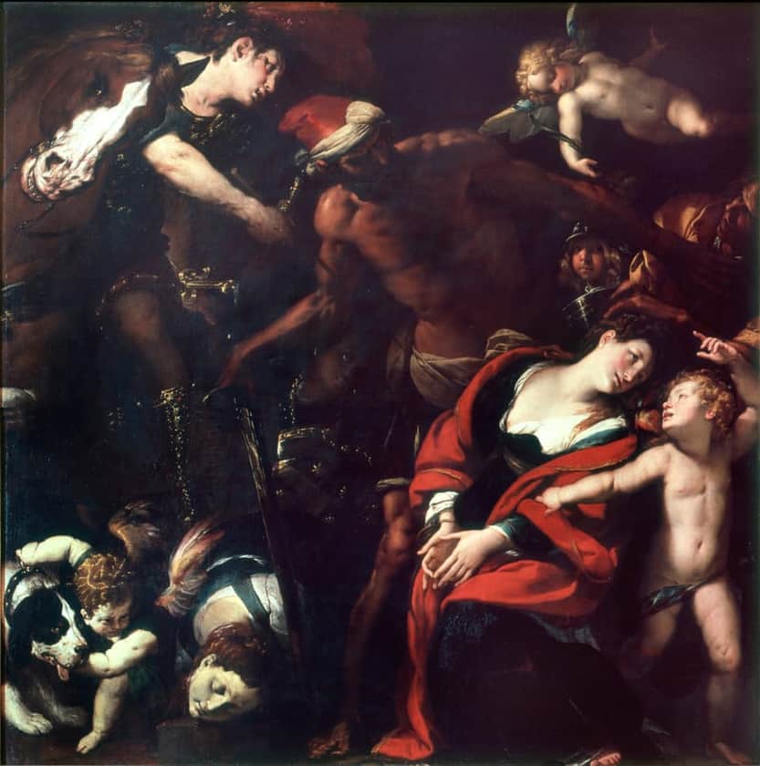The martyrdom of Saints Rufina and Secunda