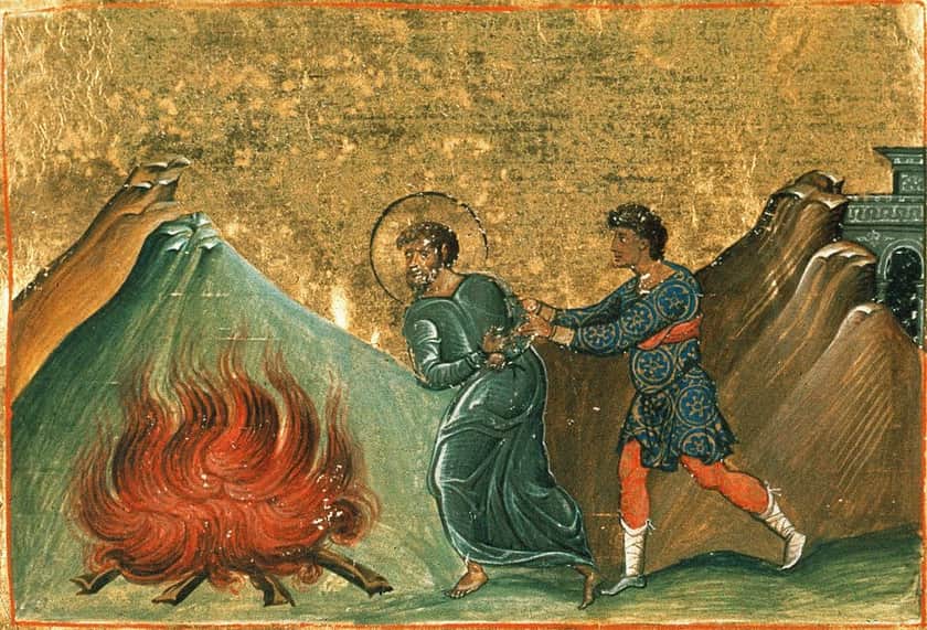 Saint Timothy, deacon and martyr in Mauretania