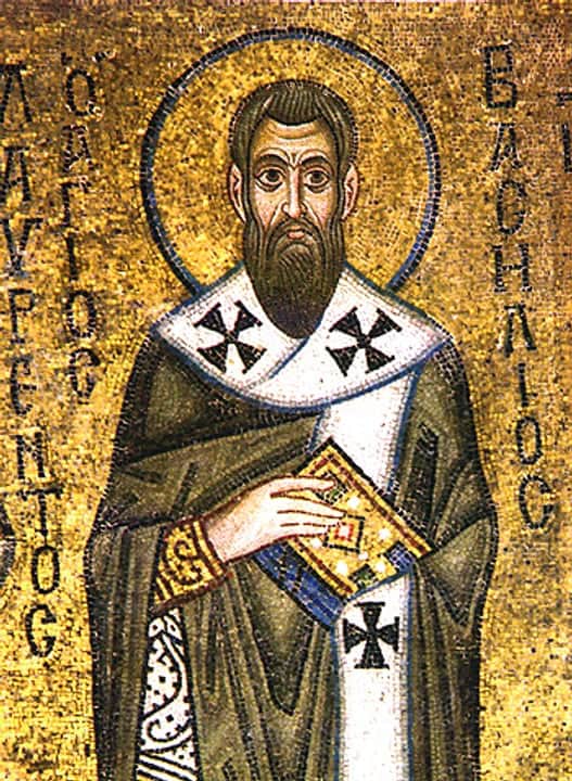 Mosaic of Saint Basil of Caesarea