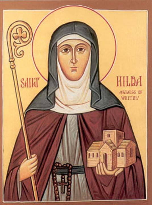 Icon of Saint Hilda of Whitby