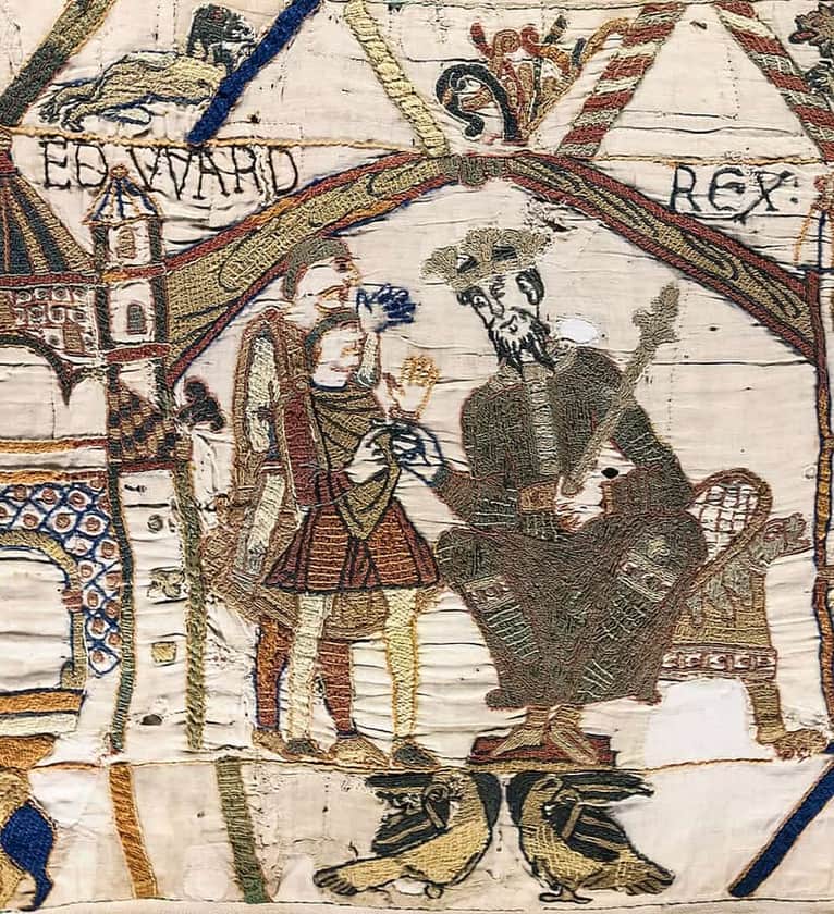 Saint Edward the Confessor in the Bayeux Tapestry