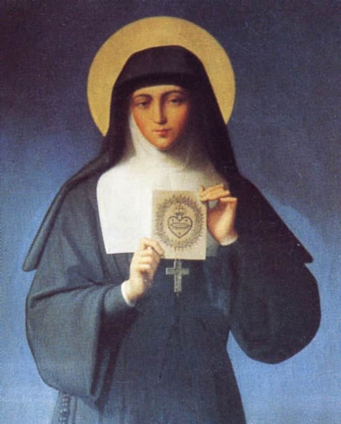 Portrait of Saint Margaret Mary Alacoque
