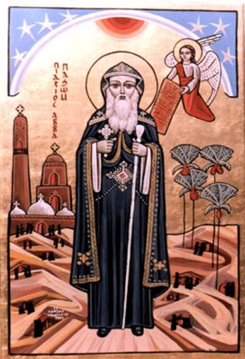 Icon of Saint Pachomius the Great