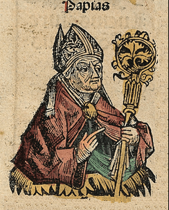 Saint Papias, bishop of Hierapolis in Phrygia