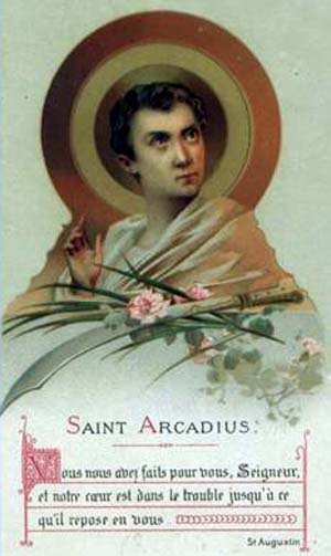 Saint Arcadius, martyr