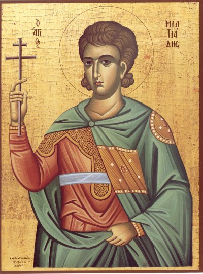 Saint Miltiades, pope and martyr
