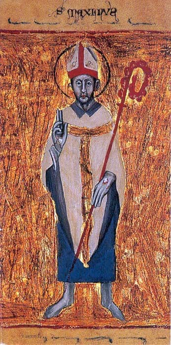 Saint Maximus, first bishop of Turin