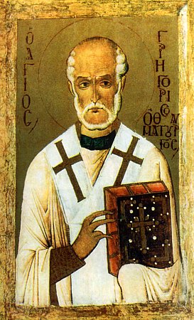 Saint Gregory, bishop of Neocaesarea