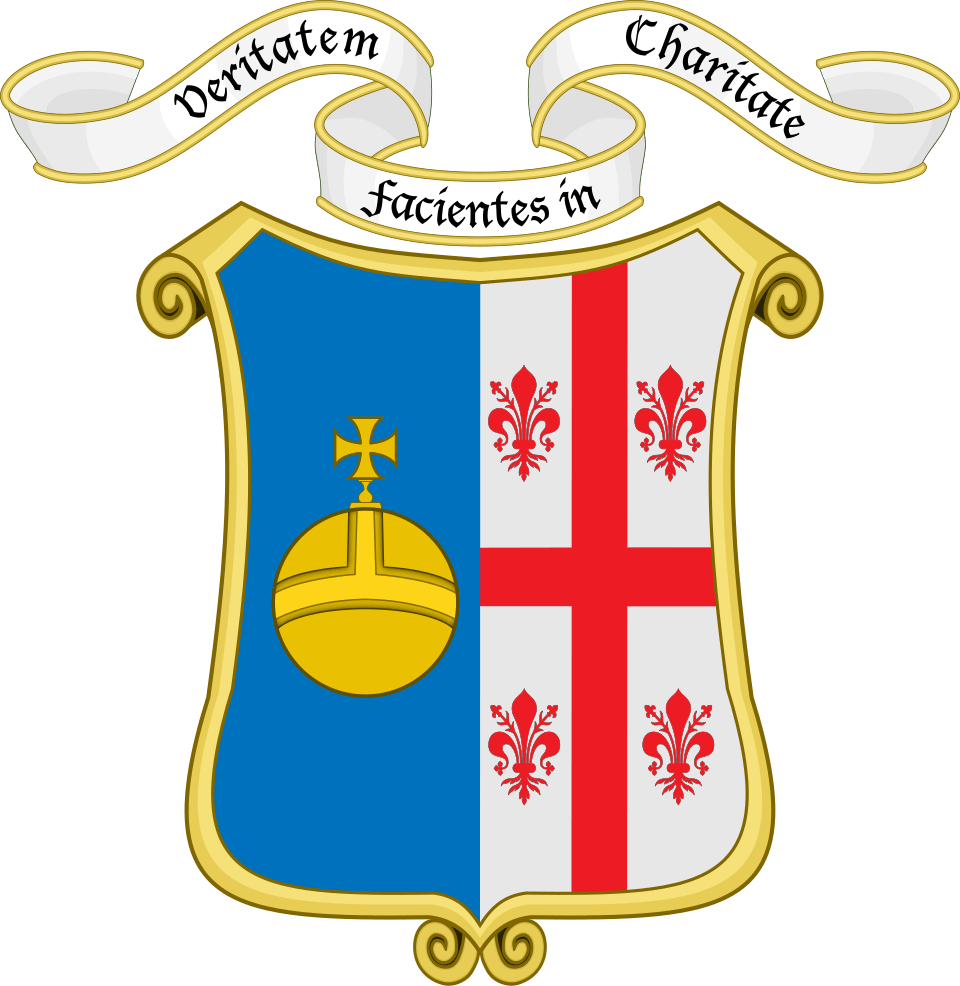 Coat of arms of the Institute of Christ the King Sovereign Priest