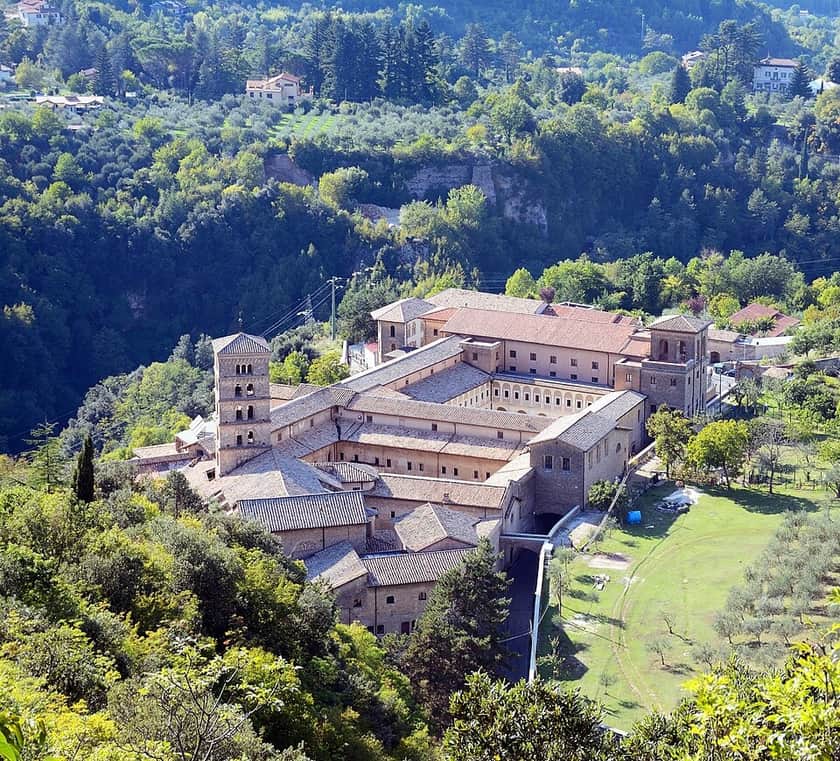The Abbey of Saint Scholastica at Subiaco