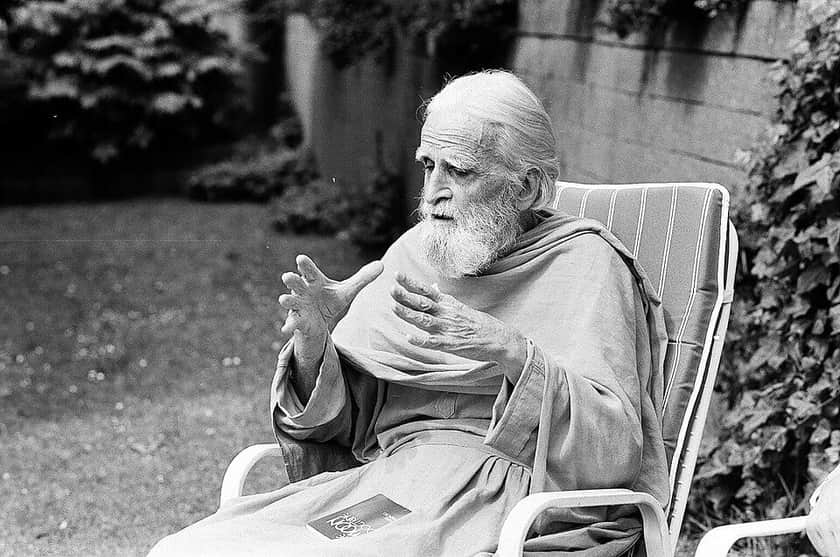 Father Bede Griffiths in 1984