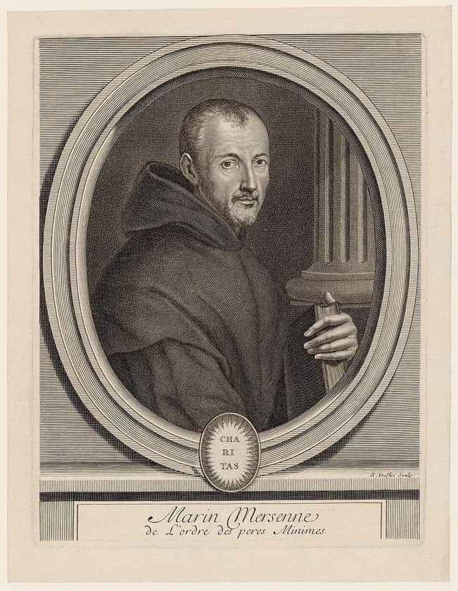 Portrait of Father Marin Mersenne