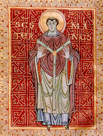 Saint Maternus in the medieval Egbert Psalter