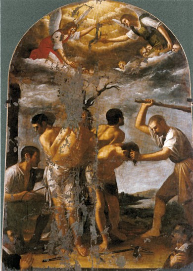 The martyrdom of the Four Crowned Martyrs