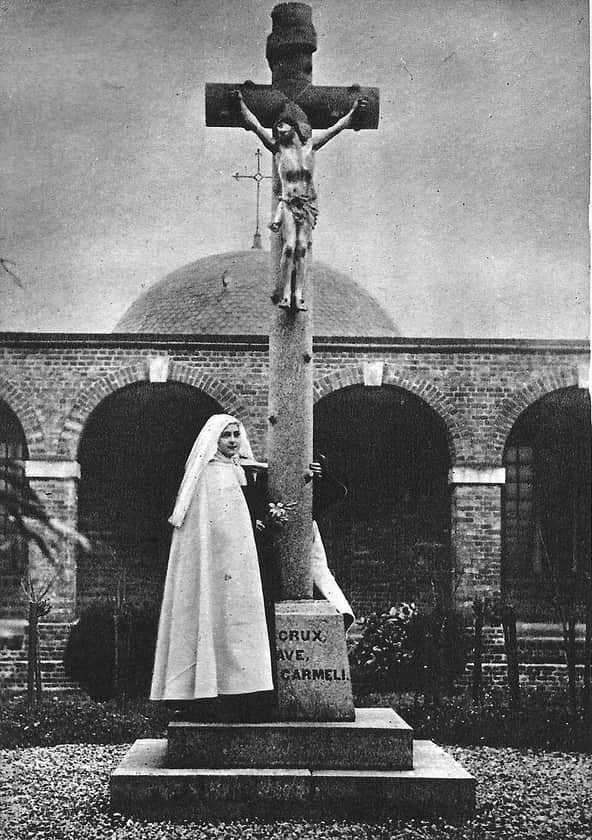 Saint Thérèse of Lisieux at sixteen as a Carmelite novice, 1889